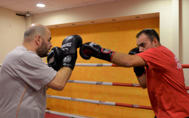 Σχολή πυγμαχίας στην Πετρούπολη Σχολή πυγμαχίας στην Πετρούπολη