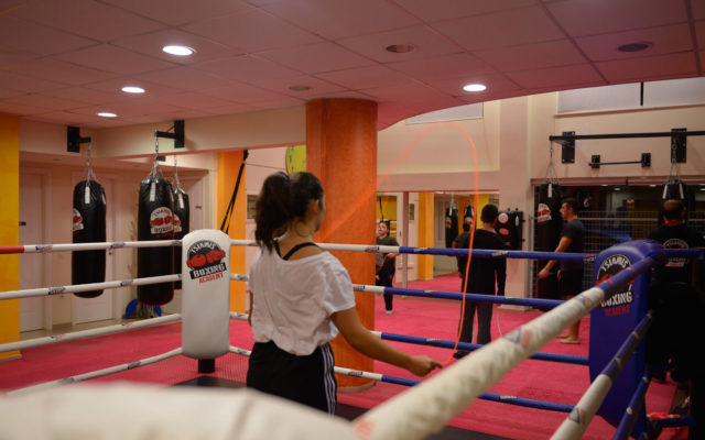 Σχολή πυγμαχίας στην Πετρούπολη Σχολή πυγμαχίας στην Πετρούπολη